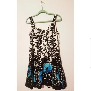 Slimming Flower Nine West Dress